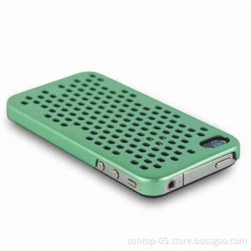 Case for Apple's iPhone 4, Made of Metal, Measures 58 x 34 x 43cm